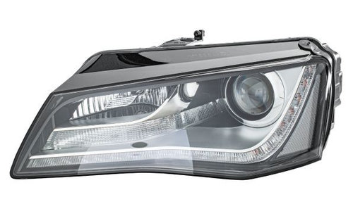 Far Bi-XENON cu LED DRL (HELLA) Audi A8 2009-