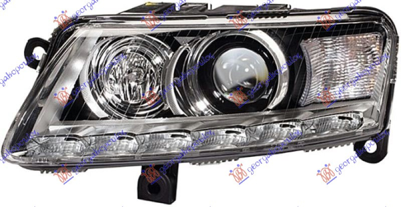 FAR BI-XENON CU LED DRL(LUMINI DE ZI) AFS HELLA - AUDI A6 08-10, AUDI, AUDI A6 08-10, 084705172