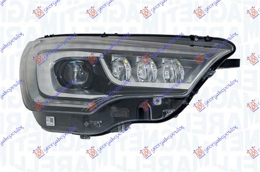 FAR BI-XENON CU LED DRL(LUMINI DE ZI) AFS (MARELLI) - CITROEN C4 11-15, CITROEN, CITROEN C4 11-20, 197005281