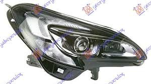 Far Bi-XENON cu LED DRL OPEL CORSA E 15-19 cod 1216865 , 13381348 , 39068628 / 1216864 , 13381347 , 39068627