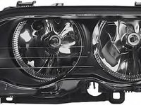 Far Bmw Seria 3 E46 Sedan/Combi 06.1998-09.2001 AL Automotive lighting fata stanga tip bec H7+H7 reflector negru