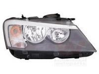 Far Bmw X3 (F25), 11.2010-, electric, tip bec H7+H7, are motoras, omologare ECE, 63127217288, 7217288, Dreapta, TYC