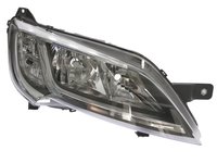 Far Citroen Jumper, Fiat Ducato, Peugeot Boxer, 06.2014-, Electric, tip bec H7+H7, omologare ECE, cu motoras, argintiu, 1374292080, 1612040980, Dreapta, AL Automotive lighting