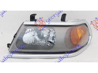 Far Cu Rama Cromata (Tyc)-Mitsubishi Pajero Sport 00-06 pentru Mitsubishi Pajero Sport 00-06