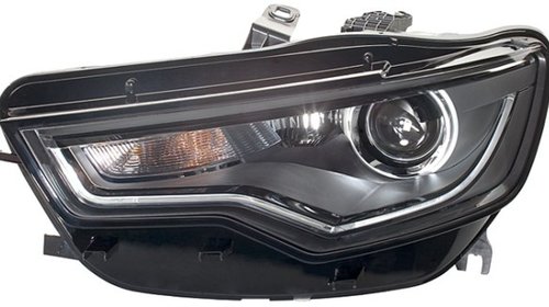 Far dreapta bi-xenon cu led hella pt audi a6 