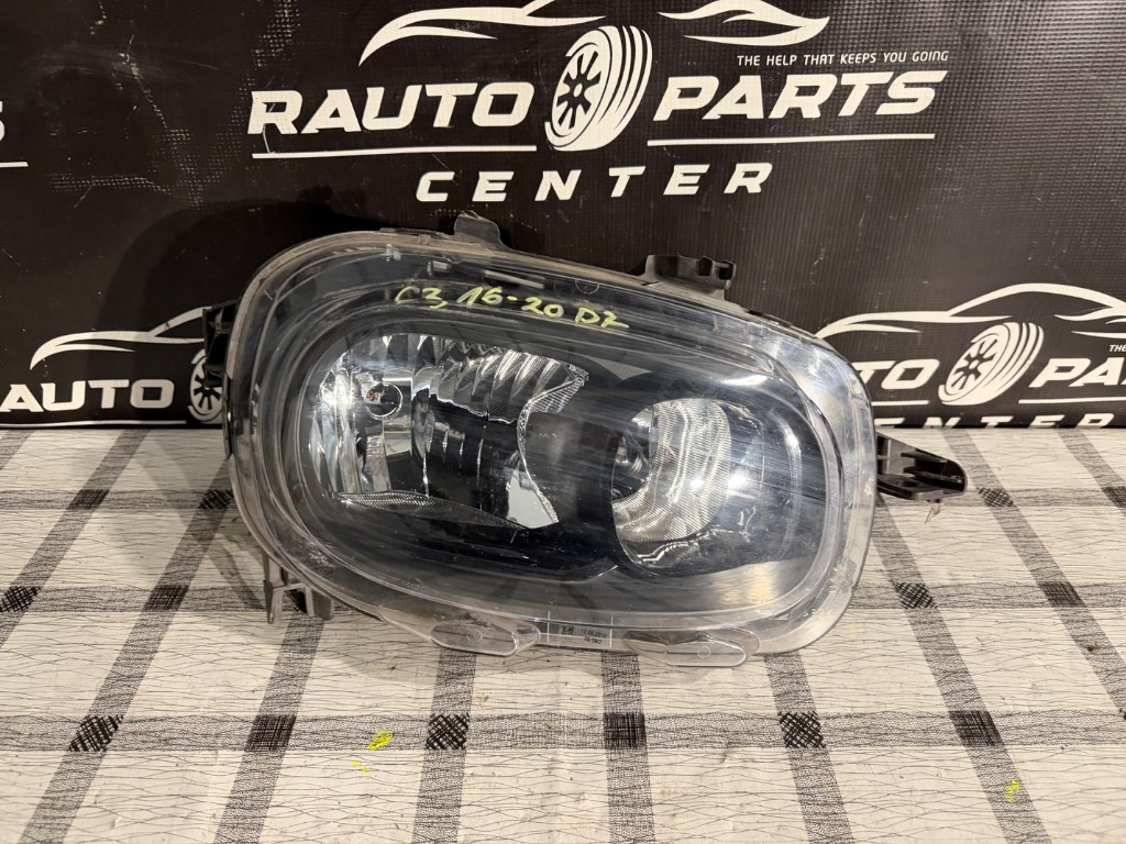 Far dreapta Citroen C3 Halogen 2016/2017/2018/2019/2020