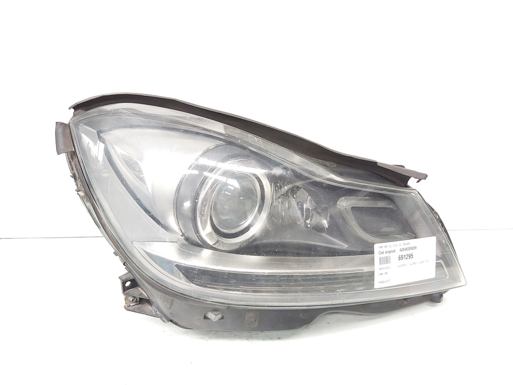 Far dreapta cu led si xenon, cod A2048205859, Mercedes Clasa C (W204) facelift (id:691295)