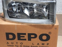 Far dreapta (H1/H7, reglaj electric, insertii crom) IVECO DAILY III