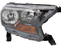 Far Dreapta (H15/H7/P21W/W5W electric mecanic fara motoras insertie culoare: negru) FORD RANGER -03.15 05