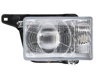 Far Dreapta H4 manual fara motoras culoare insert: argintiu ISUZU TROOPER I -12.91 DEPO 213-1101R-LD