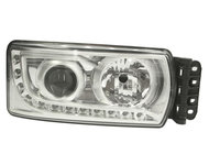 Far Dreapta H7/LED manual cu controler ECU IVECO EUROCARGO IV EUROCARGO V STRALIS I 01.13- TRUCKLIGHT HL-IV008R