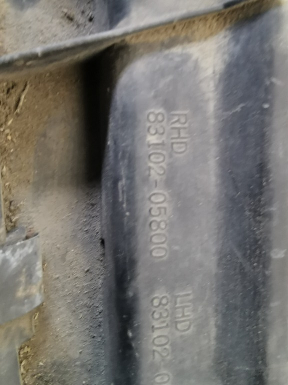 Far Dreapta Halogen SSANGYONG MUSSO 1993