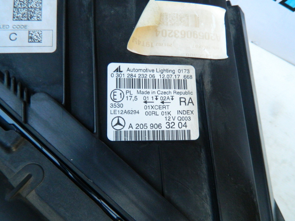 Far dreapta Mercedes C-class W205 ILS mo