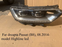 Far dreapta Passat (B8), - model Highline