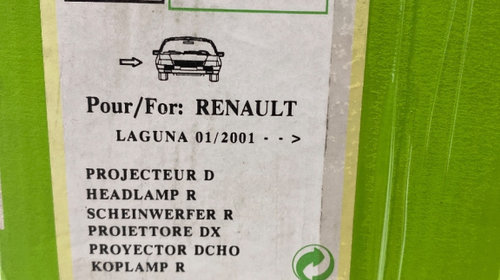 Far Dreapta RENAULT LAGUNA II Grandtour (KG0/1_) [ 2001 - 2007 ], RENAULT LAGUNA II (BG0/1_) [ 2001 - 2007 ] Valeo 087988