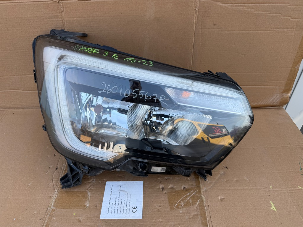 Far dreapta Renault Master 3 Halogen LED Facelift 2019/2020/2021/2022/2023