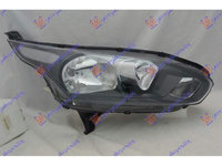 Far electric negru (Semnal Si Reflector Transparente) (Tyc)-Ford Transit/Tourneo Connect 13-pentru Ford Transit/Tourneo Connect 13-19