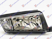 Far Electric pe Halogen Dreapta Skoda Fabia 1/I 1999 2000 2001 2002 2003 2004 2005 2006 2007 (Negru)