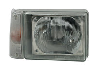 Far Fiat Panda (141a), 1986-12.2002, partea Dreapta, cu semnal alb, H4/R2+P21W, electric, fara motor, TYC