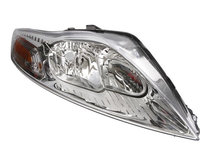 Far Ford Mondeo (Ba7), 09.2010-02.2015, fata, Dreapta, version cu daytime running lights, fara carcasa becuri, fara parking light, H1+H7+PY21W+W5W, electric, fara carcasa, cu motor, VARROC