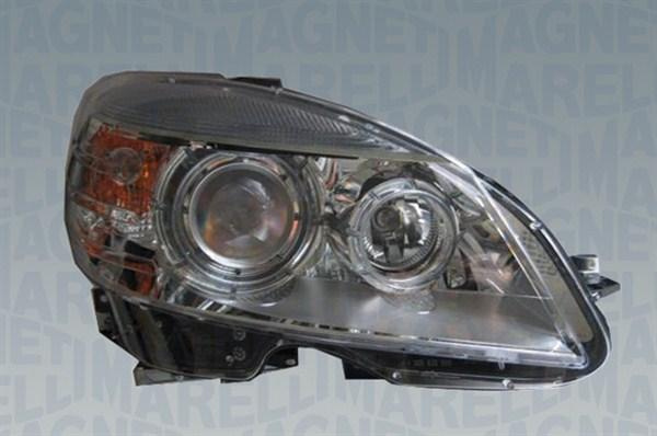 Far Lampa frontala Dreapta xenon D1S-H7-PY21W-W5W automat cu motor bec se potrivește. MERCEDES C C204 C T-MODEL S204 C W204 MERCEDES-BENZ C-CLASS (W204), Sedan, 01.2007 - 01.2015 Magneti Marelli 710301234272