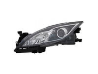 Far MAZDA 6 (GH), 11.2007-10.2009, DEPO, fata, partea stanga, tip bec H11+H9+W5W+WY21W, electric, fara fixare pentru panou frontal, fara motor,