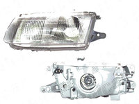 Far Mercedes Clasa Clk (C209) 06.2002-03.2010, fata, Stanga, H7+H7+PY21W+W5W, pneumatic, DEPO