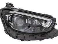 Far MERCEDES Clasa E (W213). 07.2020-, partea Dreapta, HELLA, Tip=Multibeam LED, LED, electric, fara unitate control LED, cu motor, LED, cu lumina viraje