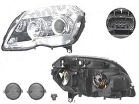 Far Mercedes Clasa Glk (X204), 10.2008-05.2012, fata, Stanga, H7+H7+PY21W+W5W+WY5W, electric, cu motor, DEPO