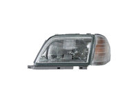 Far Mercedes Clasa Sl (R129) 01.1995-10.2001, fata, Stanga, cu semnalizare alba, cu additional reflective element (side), H4, pneumatic, cu motor,