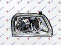 FAR MITSUBISHI L200 1996->2006 Far dreapta cu reglaj reglaj electric H4, 03 98-> PIESA NOUA ANI 1998 1999 2000 2001 2002 2003 2004 2005 2006