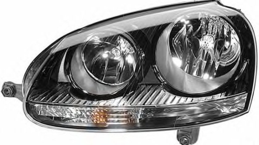 Far negru xenon Gti dreapta VW Jetta 05/10 E-Mark