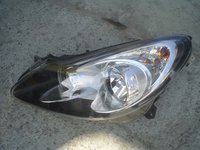 Far opel corsa d stanga crom