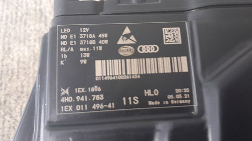 Far stanga Audi A8 D4 FULL LED MATRIX 5H0941783 F071