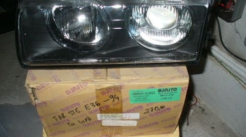 FAR STANGA BMW E36 CU LUPA 1993 1994