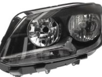 Far Stanga (H15/H7 electric cu motor insertie culoare: negru) VW CADDY III CADDY III/MINIVAN TOURAN