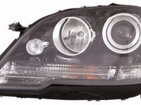 Far stanga halogen H7 interior negru Mercedes ML W164 2009+