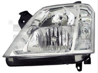 Far Stanga Halogen Nou Opel Meriva 1 2002 2003 2004 2005 2006 20-0338-05-2 OPEL 1216153 93175364