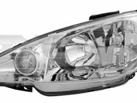 Far Stanga Halogen Nou Peugeot 206 1 (facelift) 2002 2003 2004 2005 2006 2007 2008 2009 20-6156-05-2 PEUGEOT 6204S9