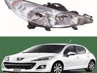 Far Stanga Halogen Nou Peugeot 207 1 2006 2007 2008 2009 5501141LLDEM 30-112-866