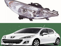 Far Stanga Halogen Nou Peugeot 207 1 2006 2007 2008 2009 5501140LLDEMF 11-602-063