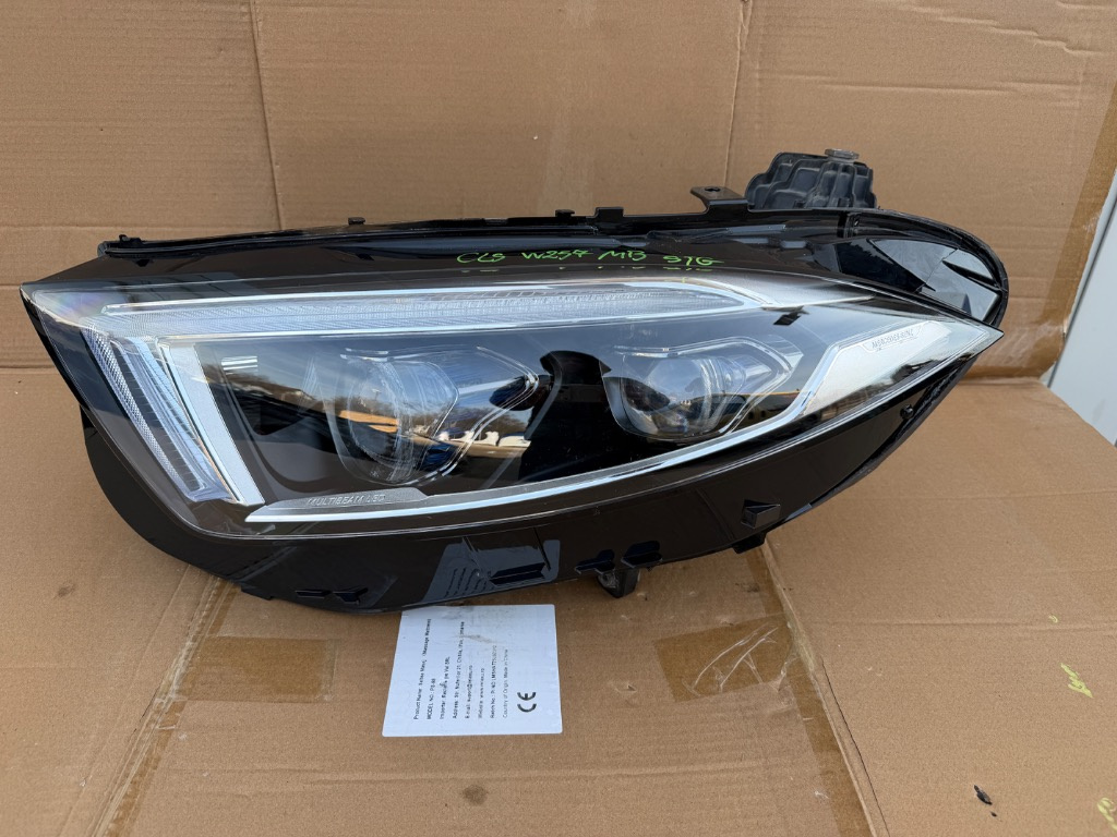 Far stanga Mercedes CLS W257 C257 MULTIBEAM FULL LED cod A2579068300 2018/2019/2020/2021