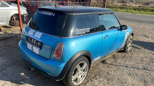 Far stanga Mini Cooper R50 [facelift] [2004 - 2006] Hatchback 1.6 MT (116 hp) Mini Cooper R50/Rc32 motor 1.6 85kw culoare electric blue metalic 870