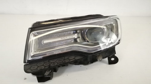 Far Stanga Original Xenon In Stare Buna COMPLET LEDUL NU FUNCTIONEAZA Jeep Grand Cherokee WK2 (facelift) 2013 2014 2015 2016 2017 2018 2019 2020 68144709AF
