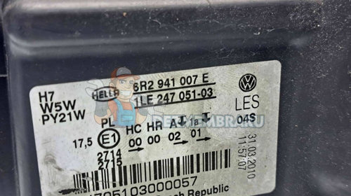 Far stanga Volkswagen Polo (6R) [Fabr 2009-2016] 6R2941007E