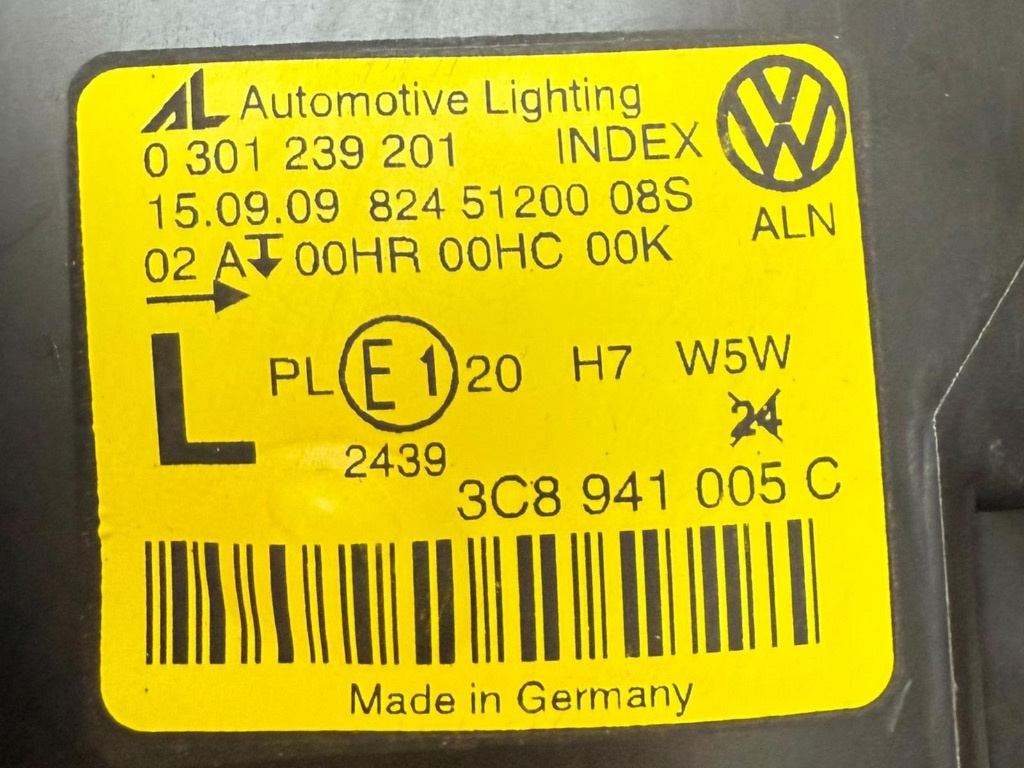 FAR STANGA VW PASSAT 3C CC COD 3C8941005