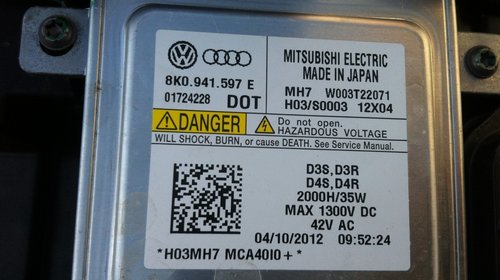 Far stanga xenon LED VW Golf 7 din 2014 cod 5G1941033 5G1 941 033