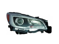 Far SUBARU LEGACY (BN/BS), 04.2014-2017, OUTBACK (BS), 05.2015-2017, partea Dreapta, Taiwan, cu lumina de parcare LED, Tip=USA,tip bec H11+HB3+W5W+WY21W, manual, halogen