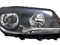 Far VW Caddy 3/LIFE (2K) 06.2010- Touran 07.2010- TYC partea Dreapta daytime running light, tip bec H15+H7