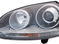 Far VW Golf 5 (1K) 10.2003-05.09 DEPO partea Stanga XENON tip bec D2S+H7 cu reflector gri